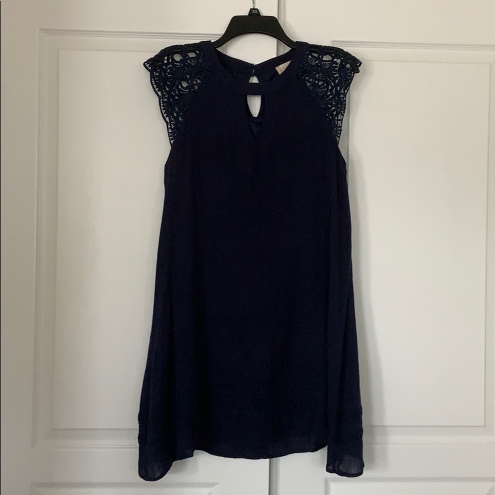 Altar’d State navy blue dress